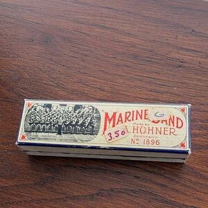Marine Band Hohner Germany Harmonica original box